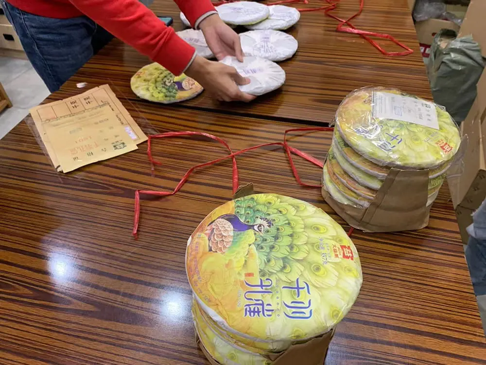 河池回收大益普洱茶2018年生茶熟茶图2
